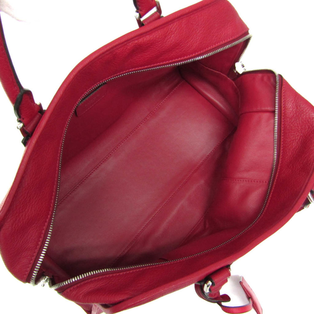Loewe Amazona 36 Women's Leather Handbag Pink - Picture 4 of 14